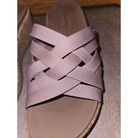 Skechers Womens Arch Fit Beverlee Comfort Wedge Sandals NWOT - Picture 4 of 8